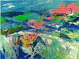 Fishing Paintings - Marlin Fishing by Leroy Neiman